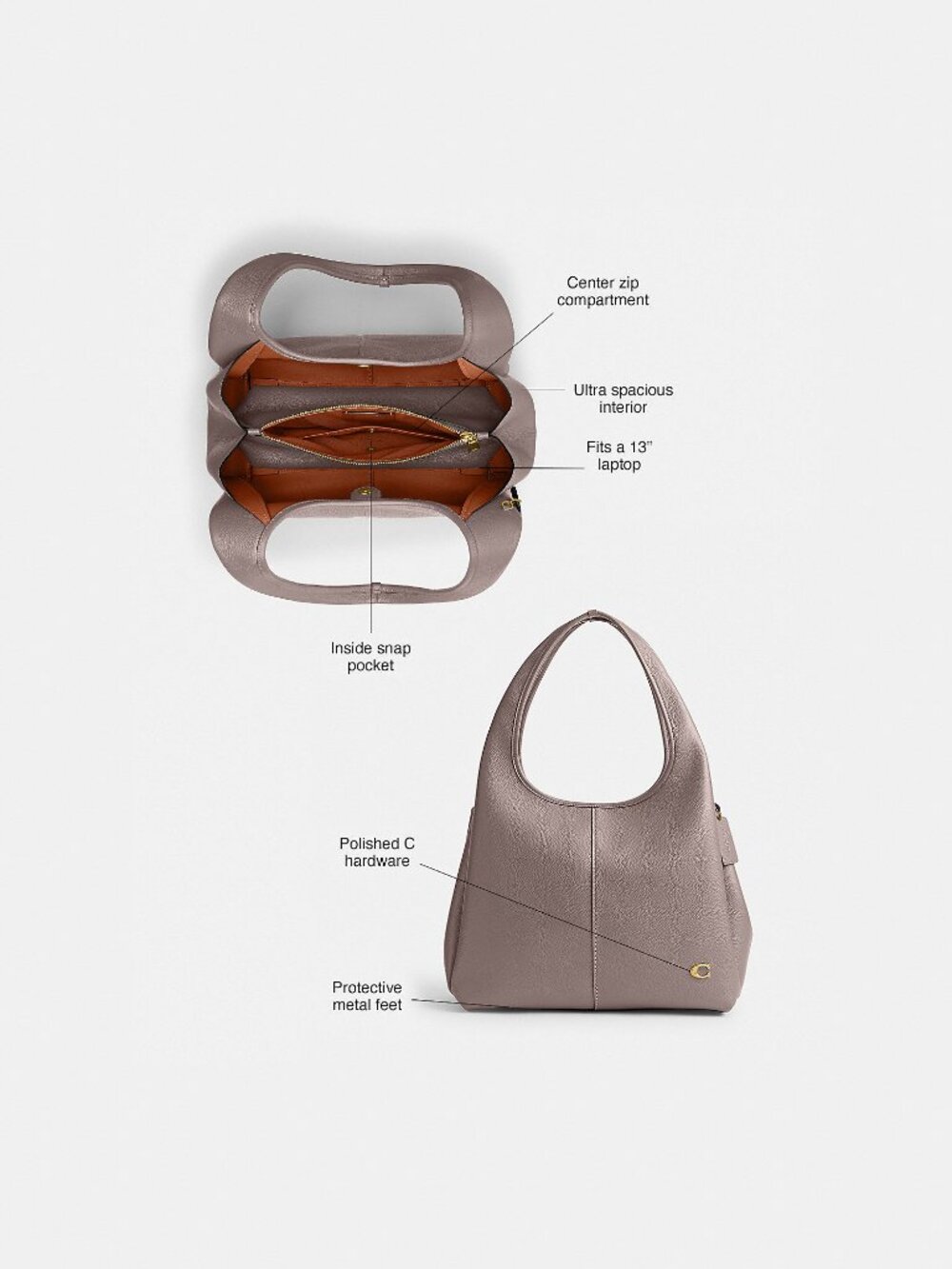 Coach Lana Shoulder Bag - Picture 3 of 11